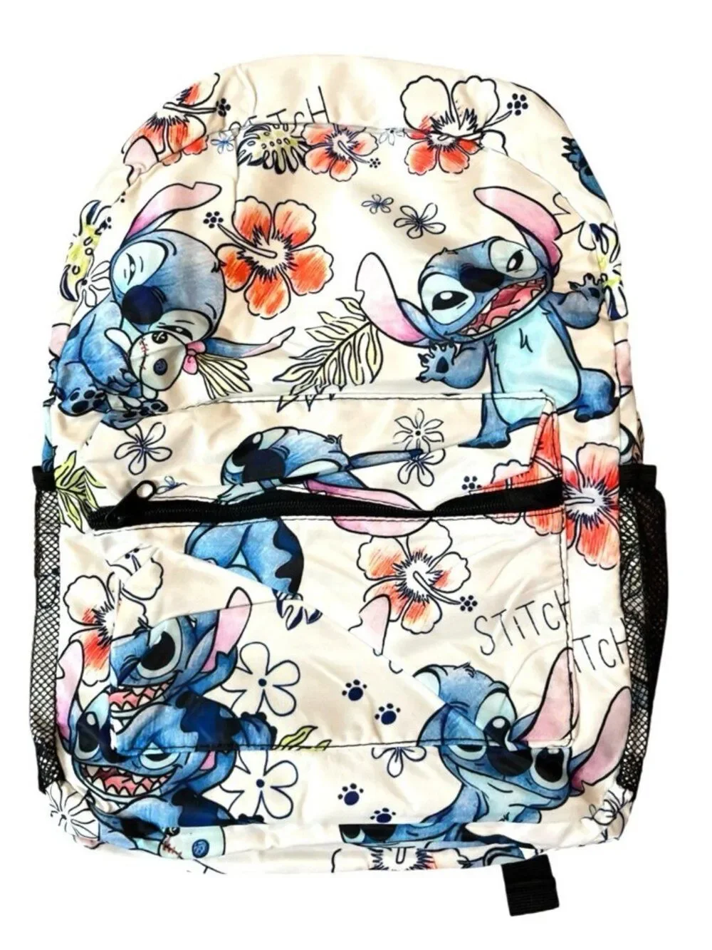 Disney Lilo & Stitch Large Book Bag School Travel Backpack Bag New